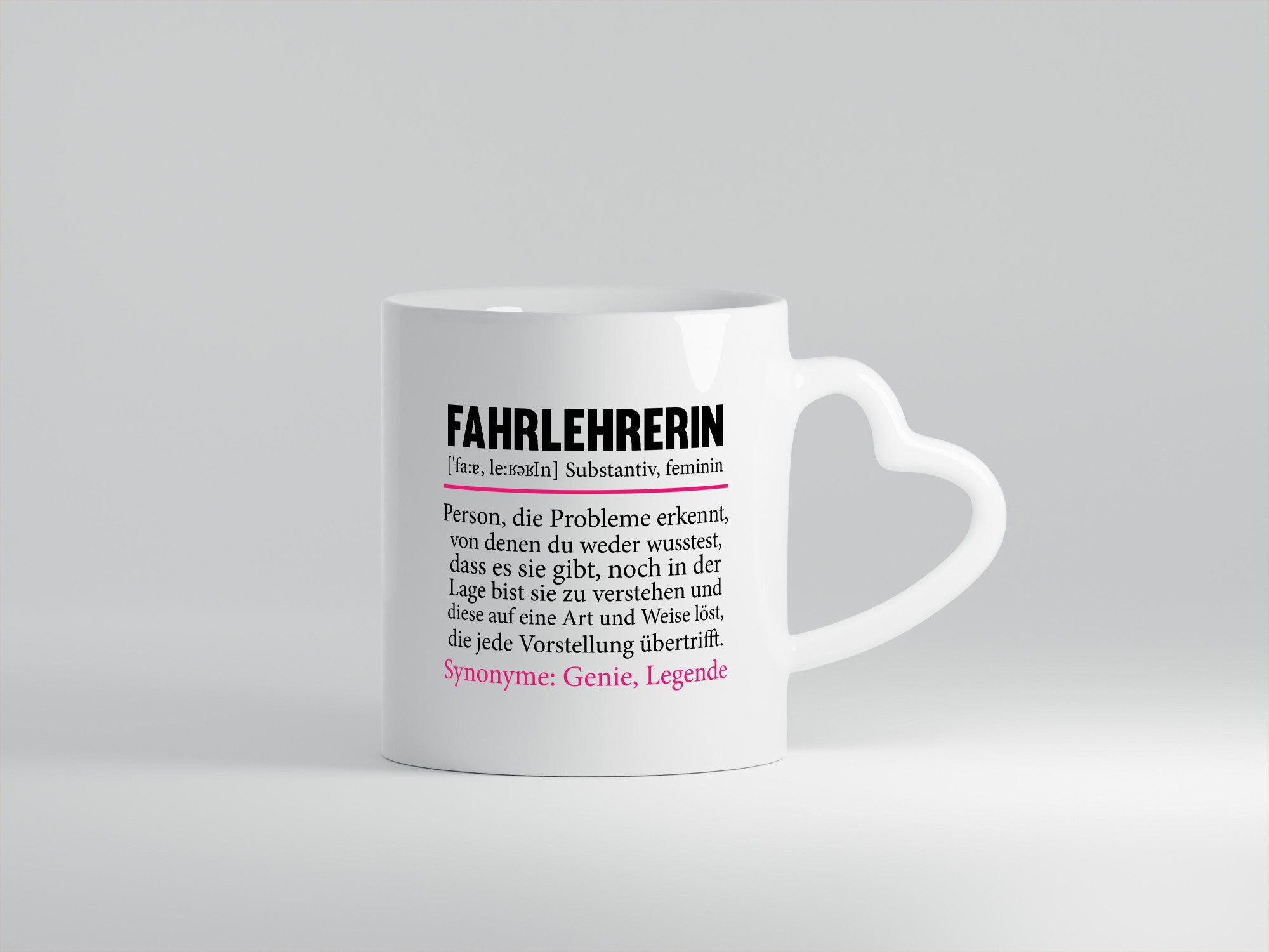 Fahrlehrerin | lustig Fahrschule Humor Geschenkidee Geschenk Tasse