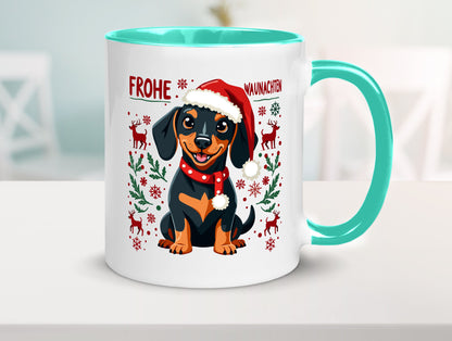 Frohe Waunachten | Ugly Christmas Weihnachtshund v2 Humor Tierliebhaber