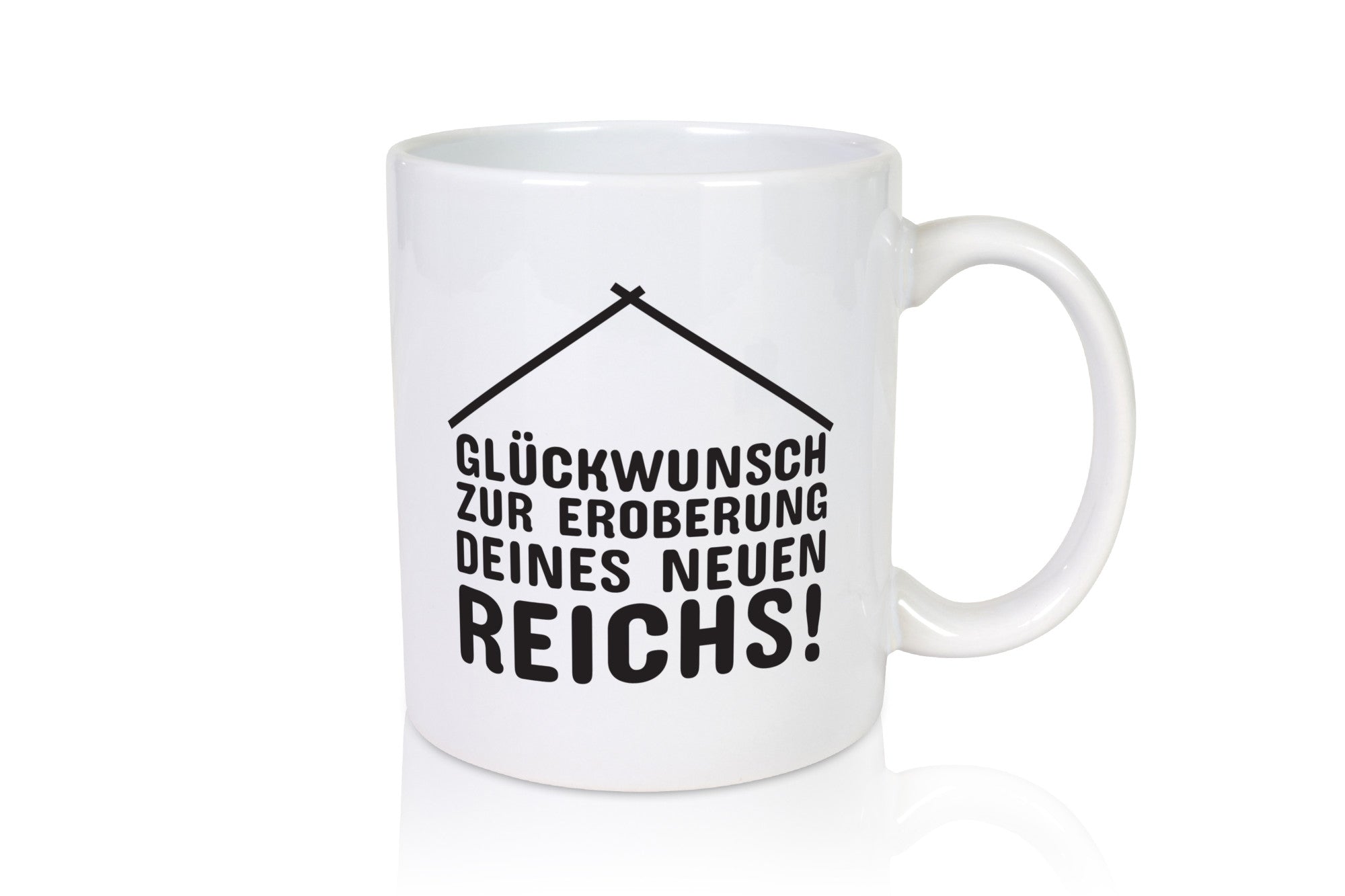 Neue Wohnung | Hausbesitzer Tasse Umzug Eigenheim Humor Geschenkidee