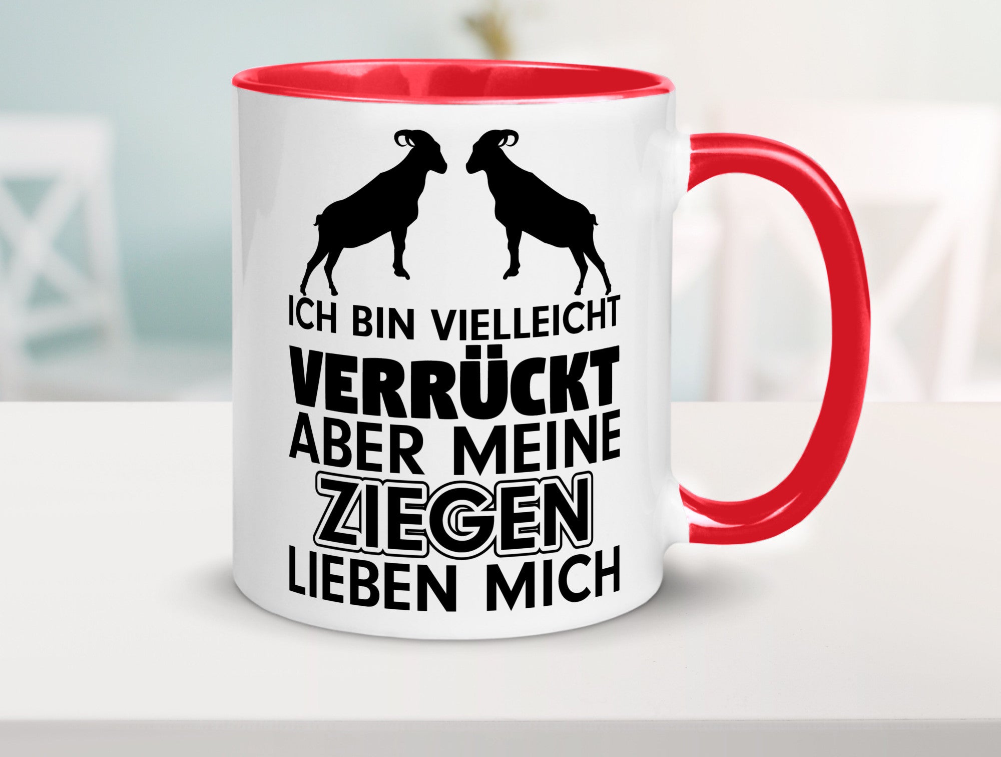 Meine Ziegen | Hirte Tasse Bauernhof Hirtin Bauer Humor Geschenkidee