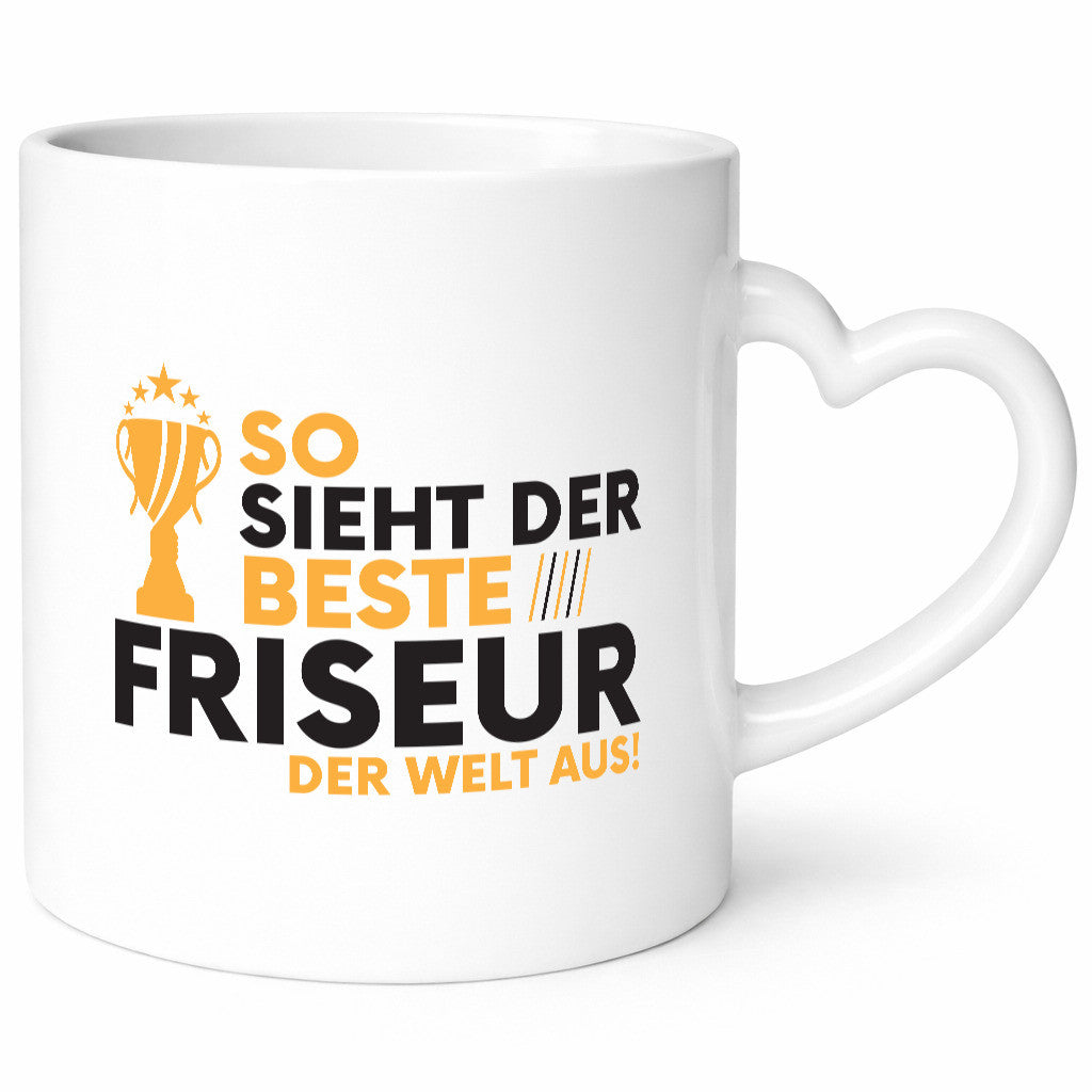 Der Weltbeste Friseur | Frisör Humor Geschenkidee Tasse
