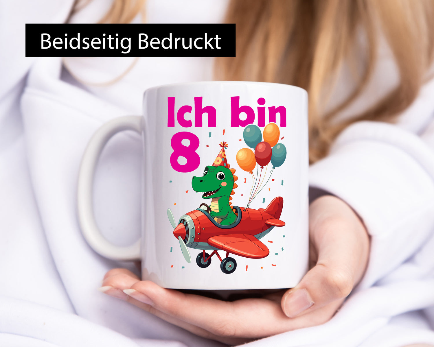 8. Geburtstag | 8 Jahre Drache Flugzeug Geschenk Geschenkidee lustiger Spruch