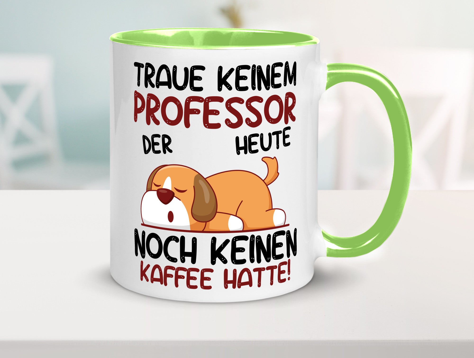 Traue keinem Professor | Uni Universität Geschenkidee Humor Tasse
