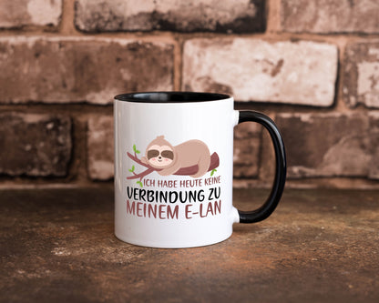 Verbindung zum Elan | WLAN Faultier Faulpelz Laufband Humor Tierliebhaber