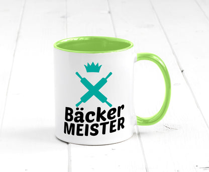 Bäcker Meister | Bäckerrei lustig Humor Geschenkidee Geschenk Tasse
