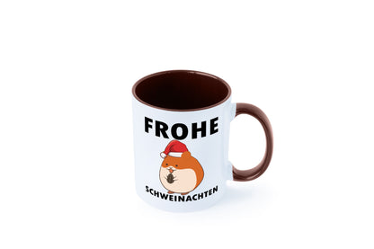 Frohe Schweinachten | Meerschweinchen Weihnachten lustiger Spruch Geschenk