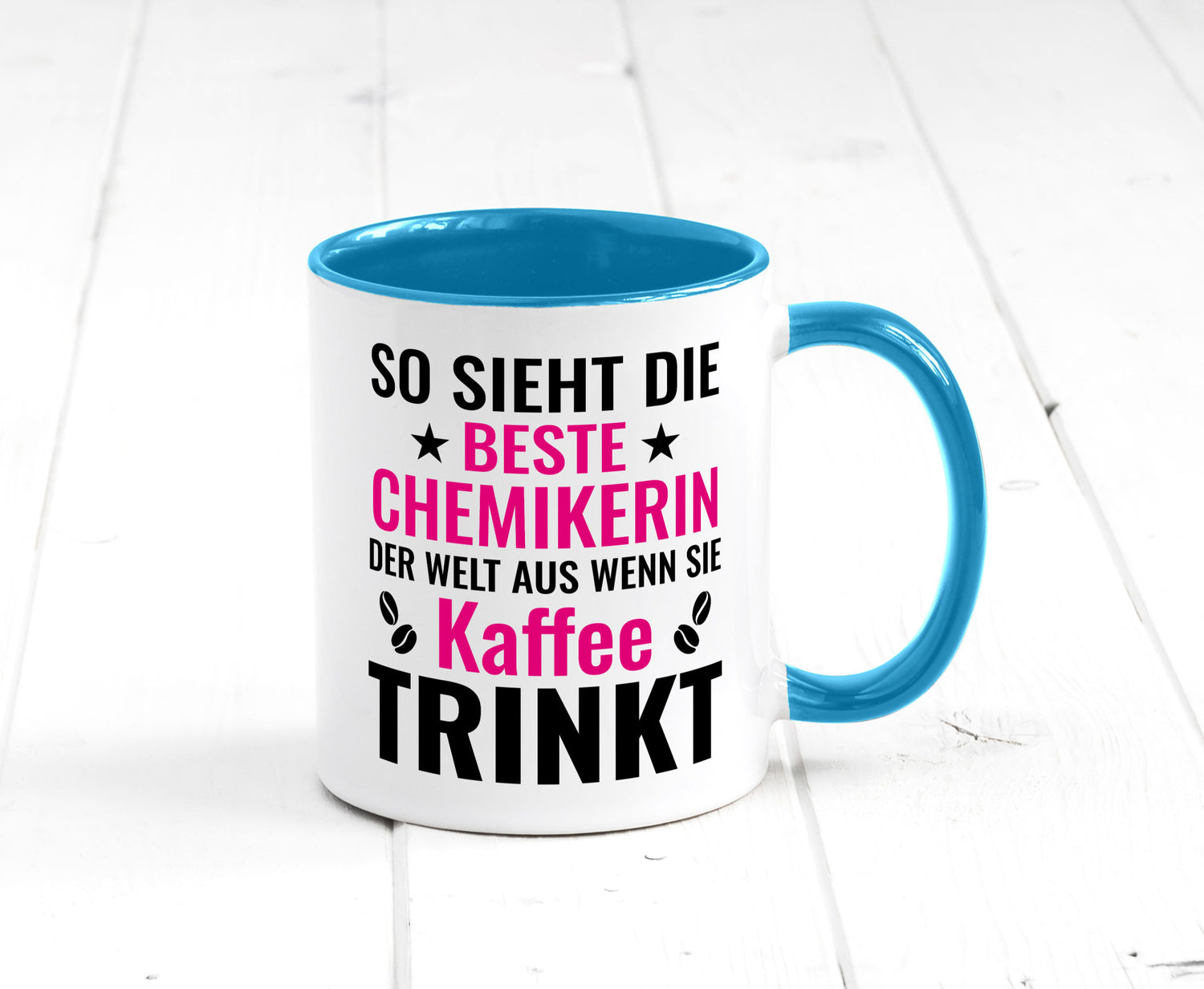Kaffee trinkt: Chemikerin | Chemie Labor Geschenkidee Humor Tasse