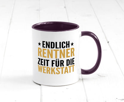 Rentner zeit für die Werkstatt | Ruhestand Handwerker v2 lustiger Spruch