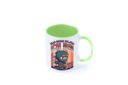 12. Geburtstag | Ninja Junge 12 Jahre Humor Geschenkidee Tasse