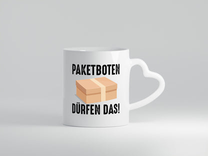 Paketboten dürfen das | Zusteller Post Paket Kurier lustiger Spruch Geschenk
