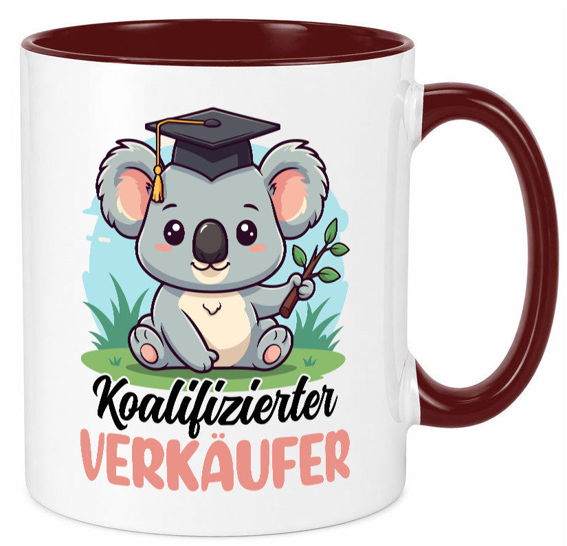 Koalifizierter Verkäufer | Kollege Verkaufsjob Geschenk Arbeit Kollegen Büro