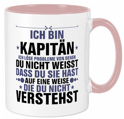 Löse Probleme: Kapitän | Schiffskapitän Schiff v2 Geschenk Humor Geschenkidee