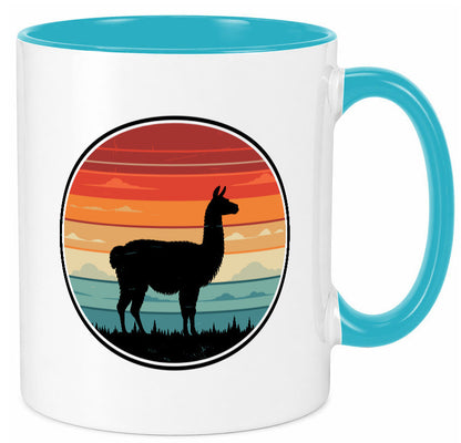 Lama | Alpaka Vintage Humor Geschenkidee Tasse