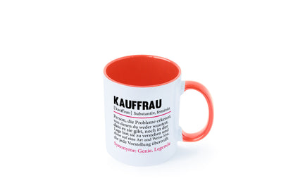 Kauffrau | Humor Spruch Definition Kauffrauen Geschenkidee Tasse