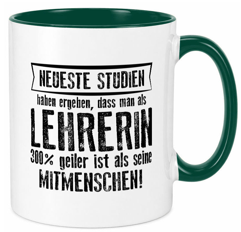 Neuste Studien: Lehrerin | Schule Beruf Schüler Humor Arbeit Kollegen Büro Tasse