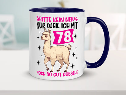 78. Geburtstag | 78 Jahre Lama gut aussehen Geschenk Geschenkidee lustiger