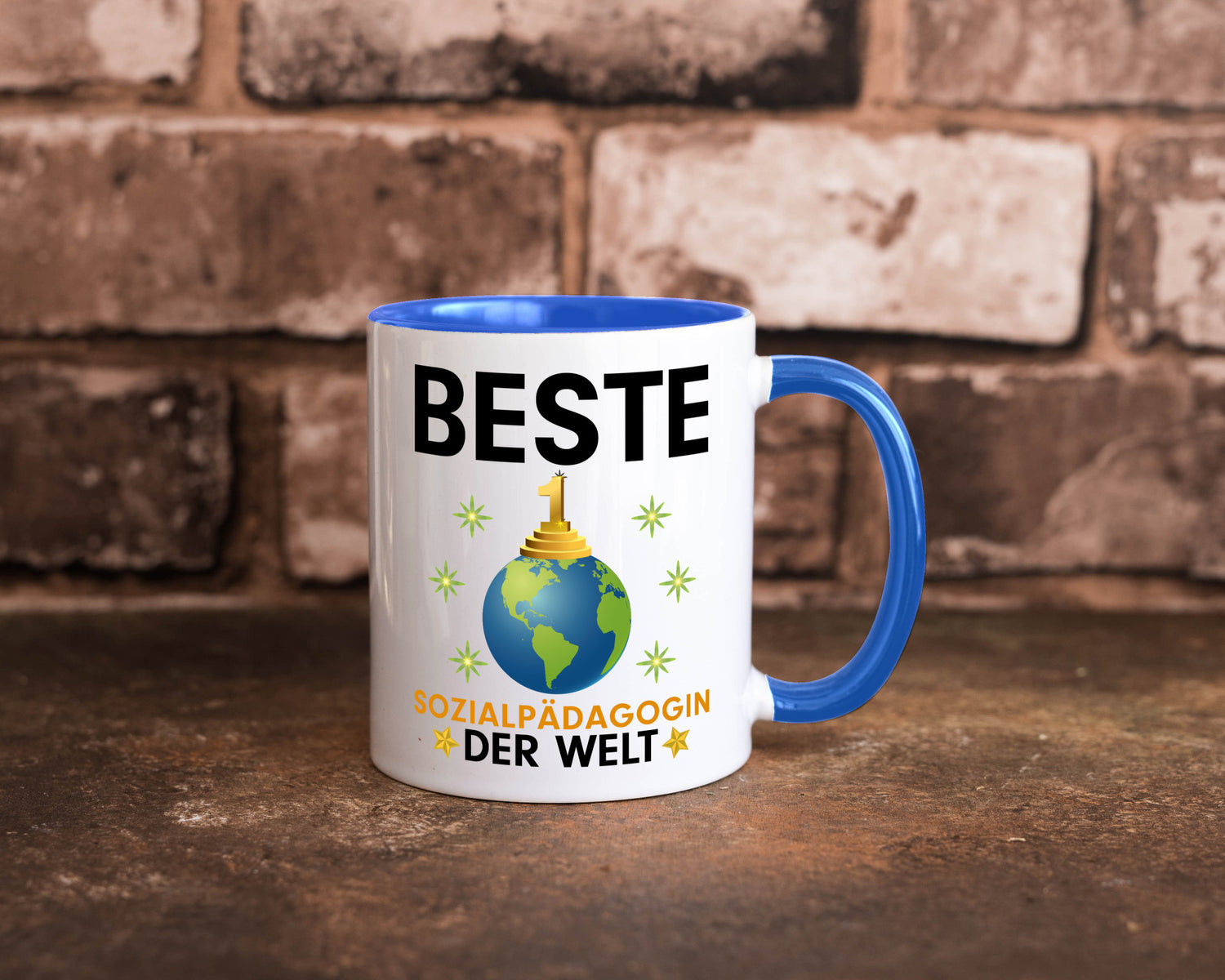 Welt Beste Sozialpädagogin | Humor Pädagogin Geschenkidee Tasse