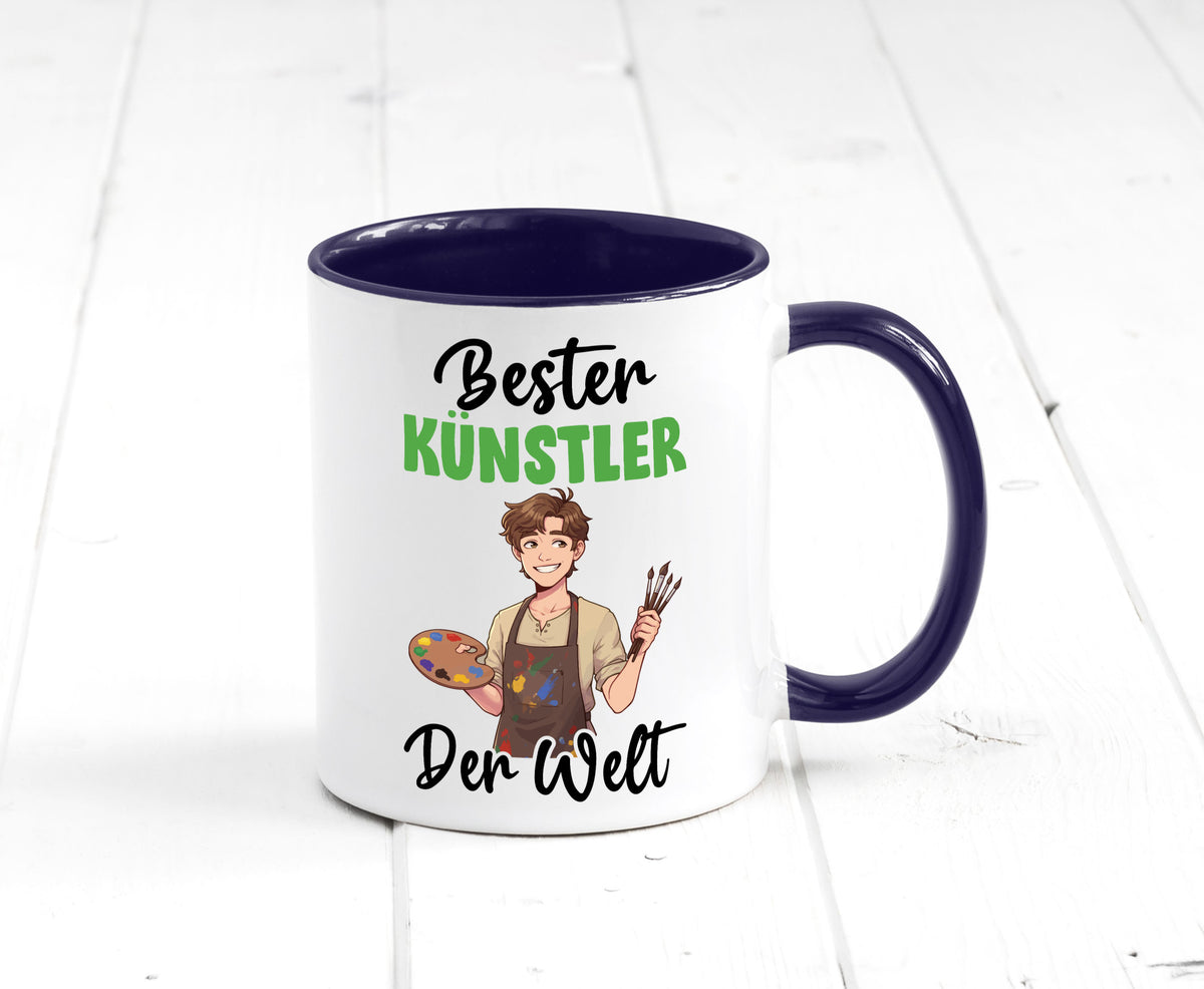 Bester Künstler | Kunst Geschenkidee Humor Tasse
