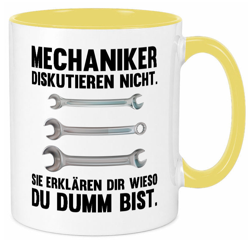 Mechaniker Diskutieren nicht sie erklären nur wieso Geschenkidee Tierliebhaber