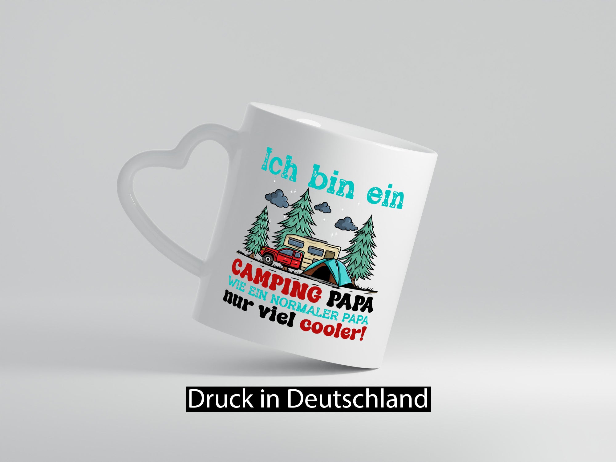 Ich bin ein Camper Papa | Camping Vatertag Geschenk Familie Geschenkidee