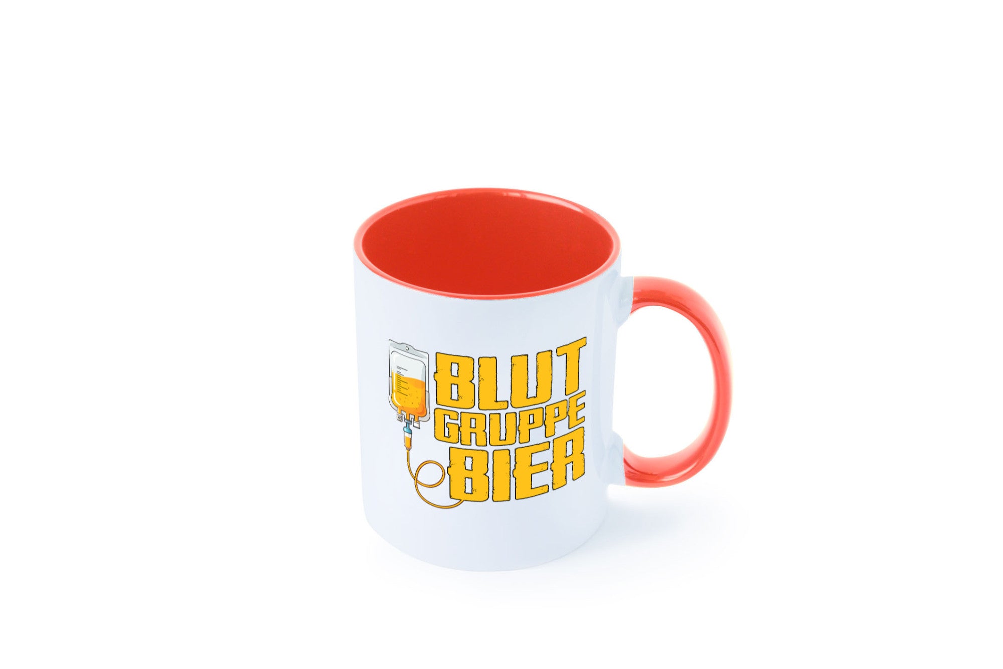 Blutgruppe Bier | Saufen Trinken Biertrinker Humor Geschenkidee Tasse
