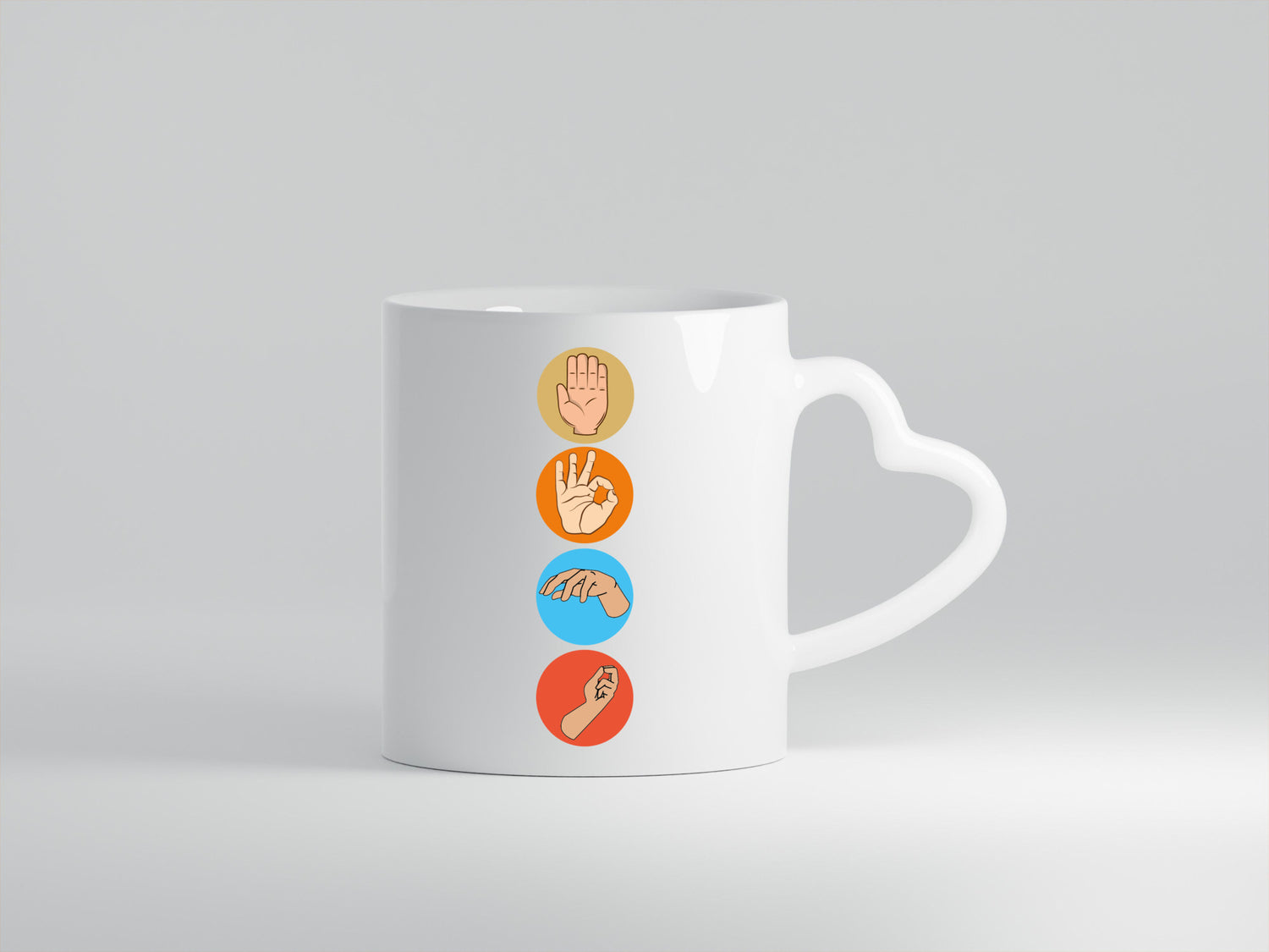 Taucher Tasse | Handzeichen Symbole Tauchen Hobby Humor Geschenkidee
