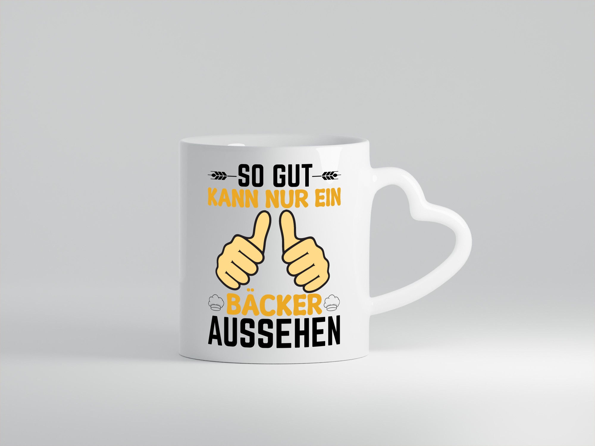 So gut kann nur ein Bäcker aussehen | lustig Humor Geschenkidee Geschenk Tasse
