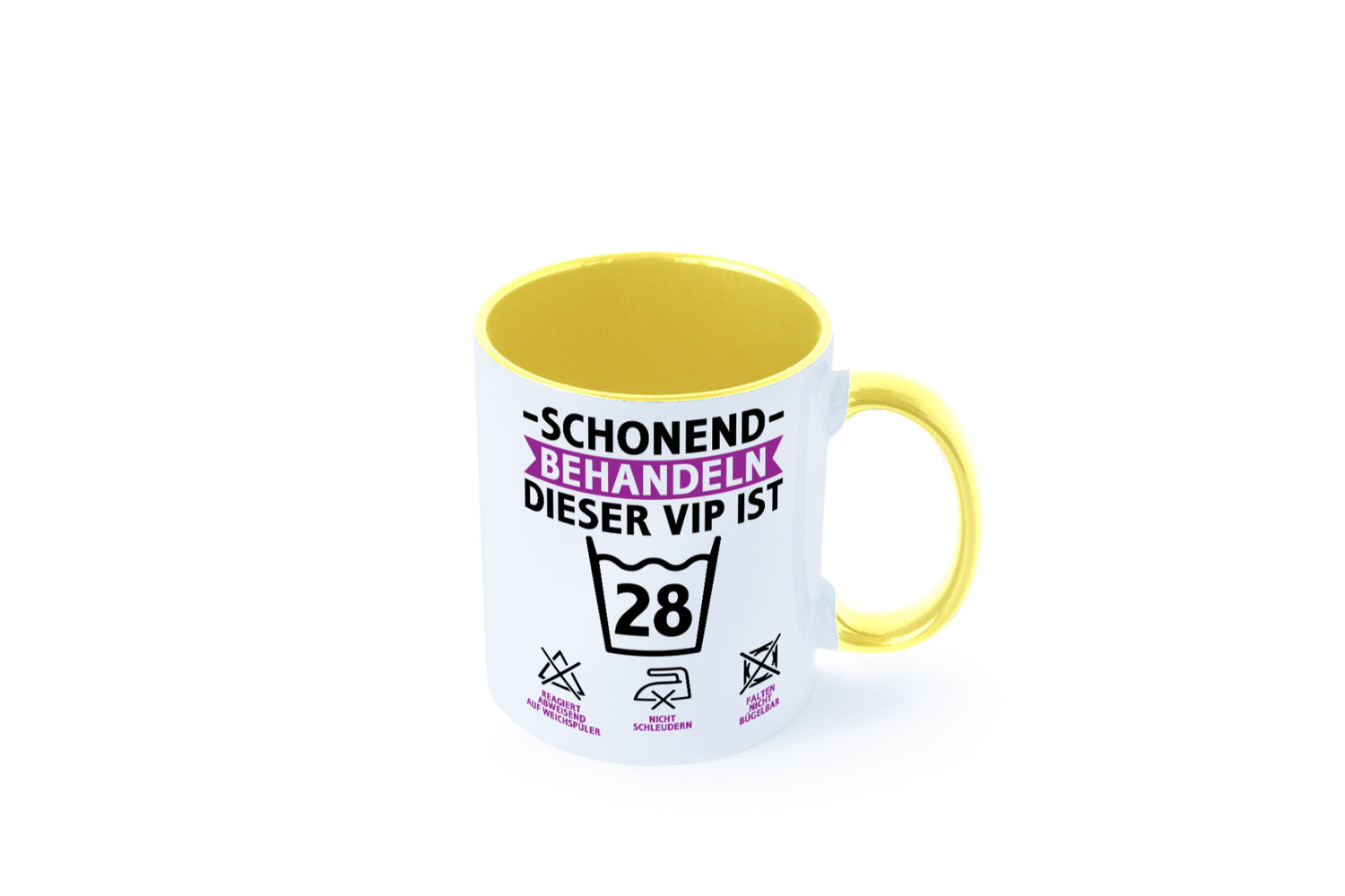 28 Geburtstag | schonend behandeln Jahre Humor Geschenkidee Tasse