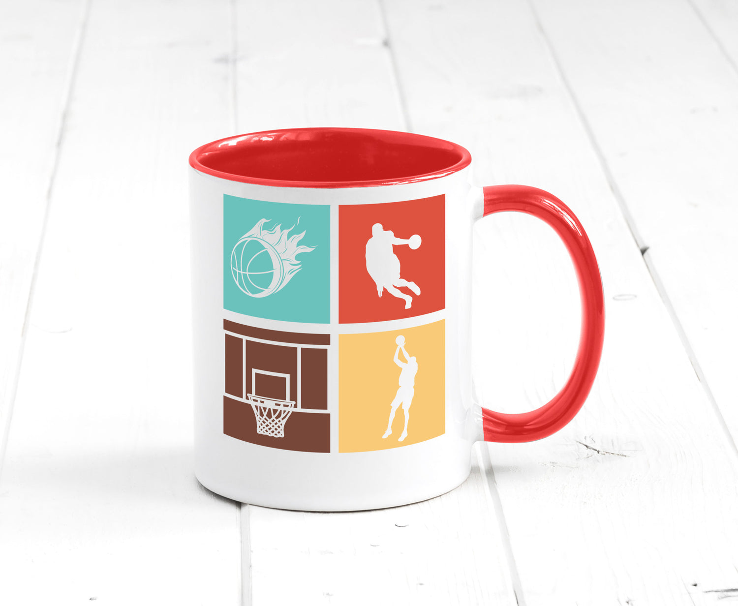 Basketball | Sportfan Slam Dunk Teamplayer NBA Humor Geschenkidee Tasse