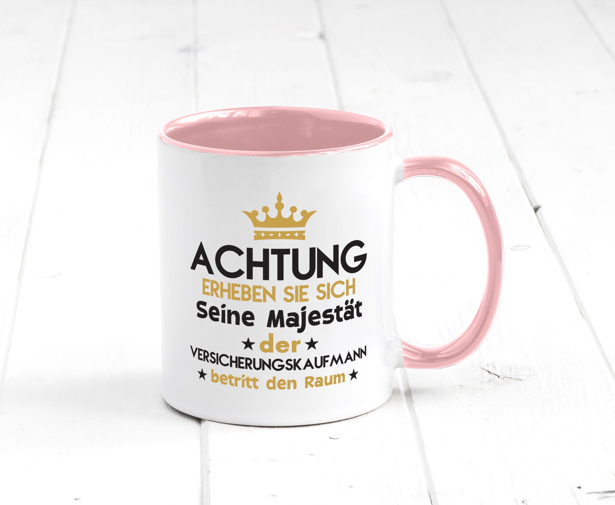 Seine Majestät Versicherungskaufmann | Kaufmann Geschenkidee Humor Tasse