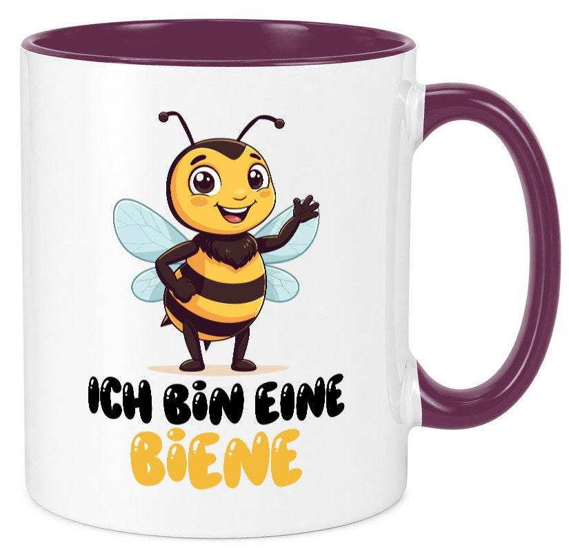 Ich bin eine Biene | Imker Bienenzüchter Geschenk Humor Geschenkidee lustiger Tasse