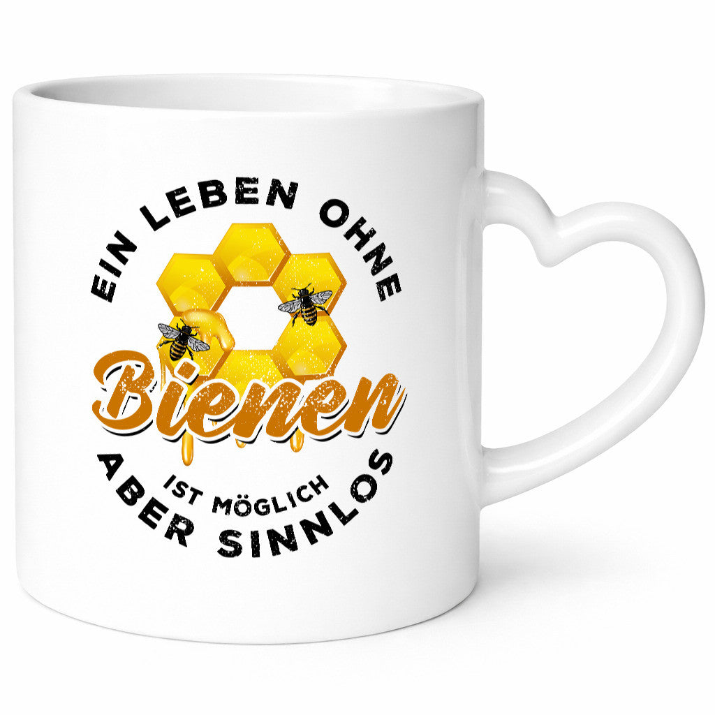 Ein Leben ohne Bienen ist möglich aber sinnlos Geschenk Humor Geschenkidee