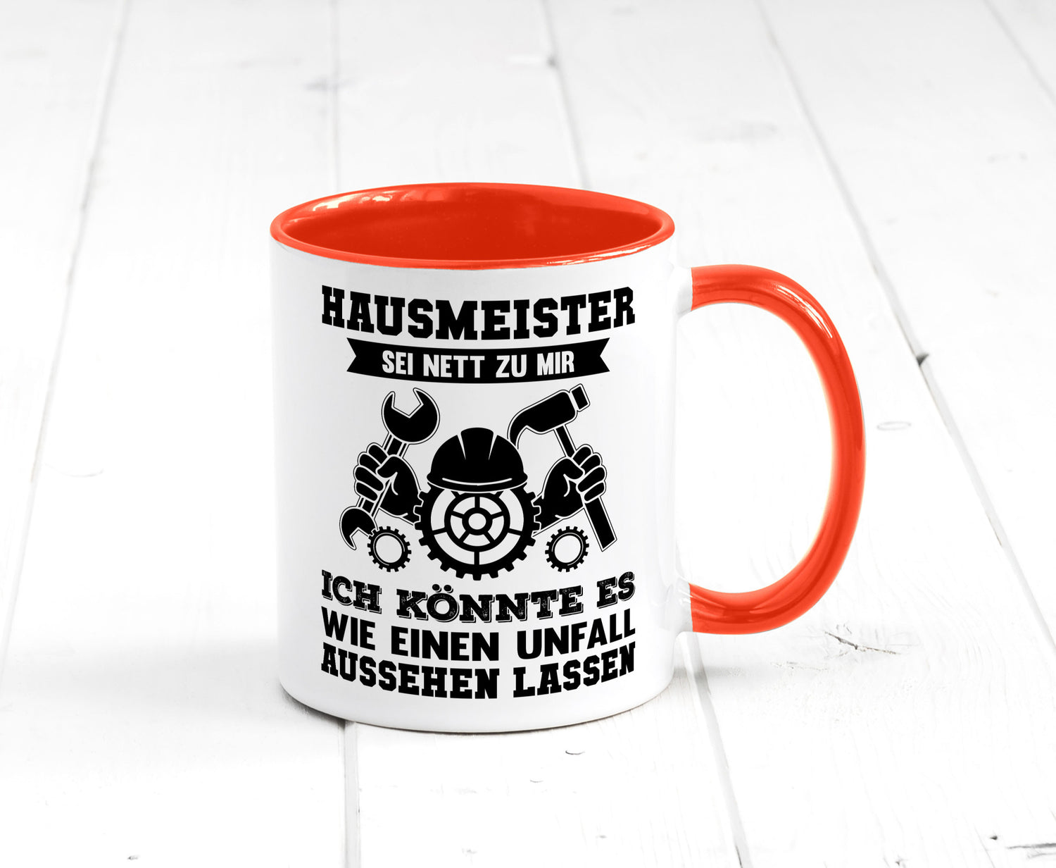Hausmeister | Es könnte wie ein Unfall aussehen lustig Humor Geschenkidee