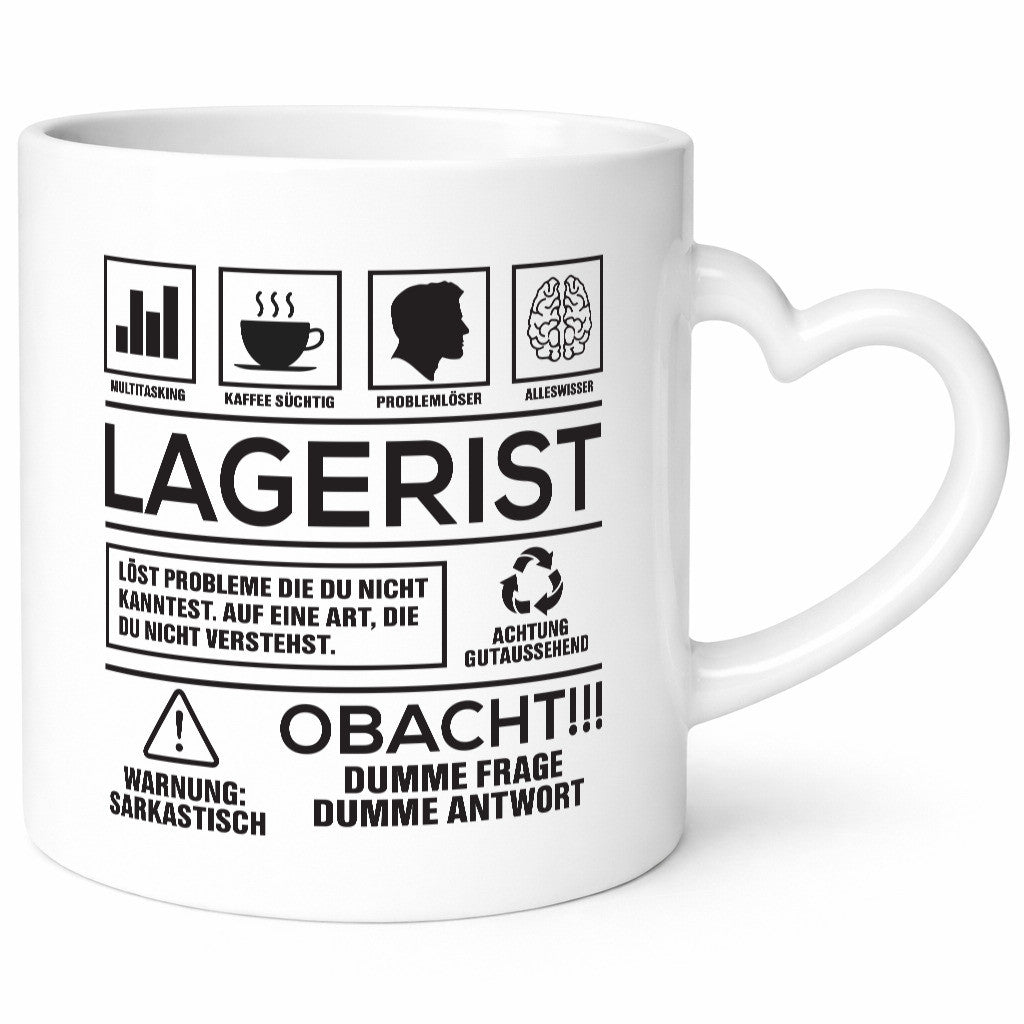 Achtung Probleme Lagerist | Lageristen Lager Arbeiter lustiger Spruch Geschenk