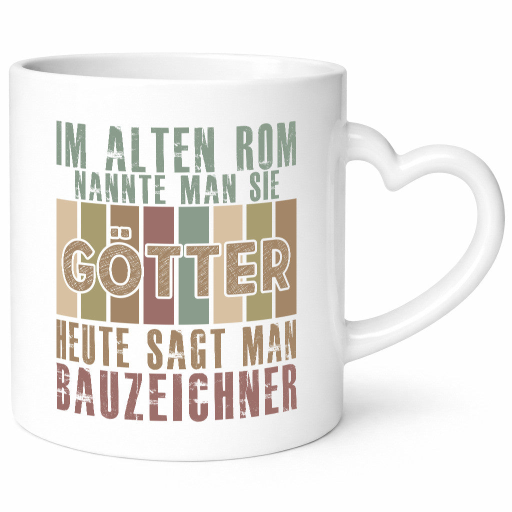 Heute sagt man: Bauzeichner | Zeichner lustiger Spruch Geschenk Humor