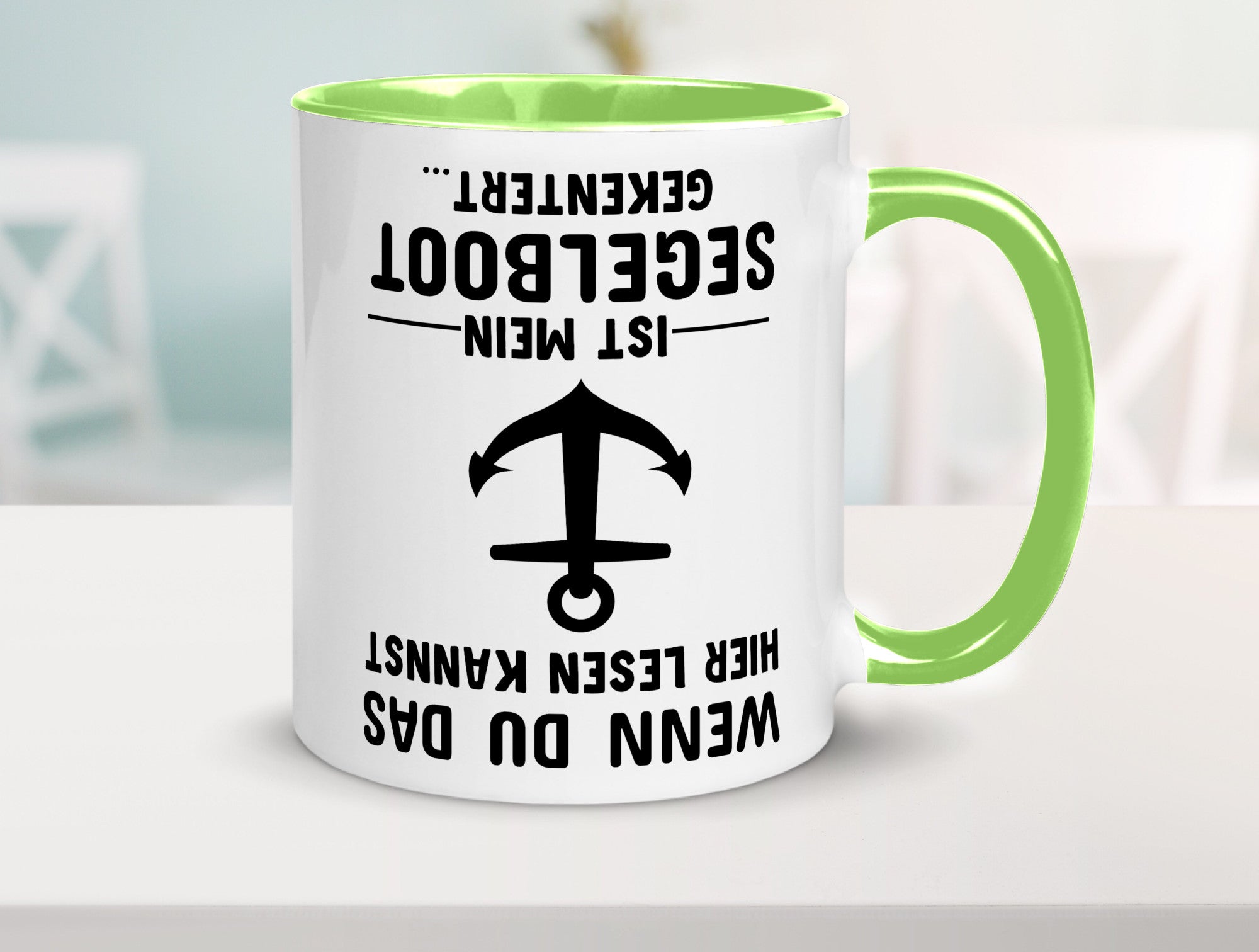 Segler Tasse | Segelboot Humor Kapitän Spruch Witz Geschenkidee
