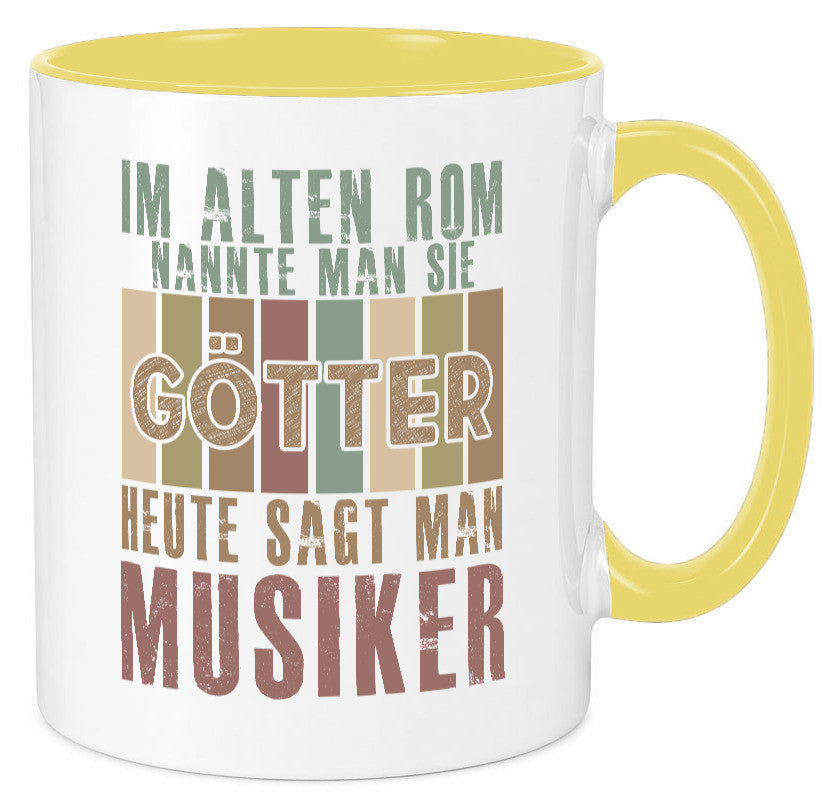 Heute sagt man: Musiker | Musik Musikant Humor Geschenkidee Tasse