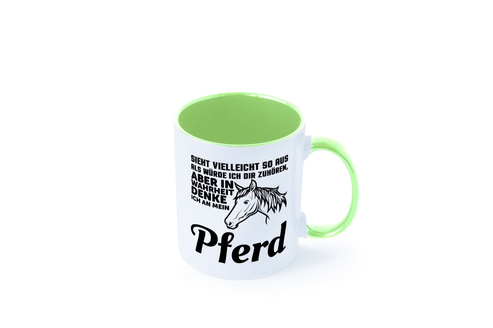 Pferde Spruch | Reiterin Tasse Pferdesport Reiten Humor Geschenkidee