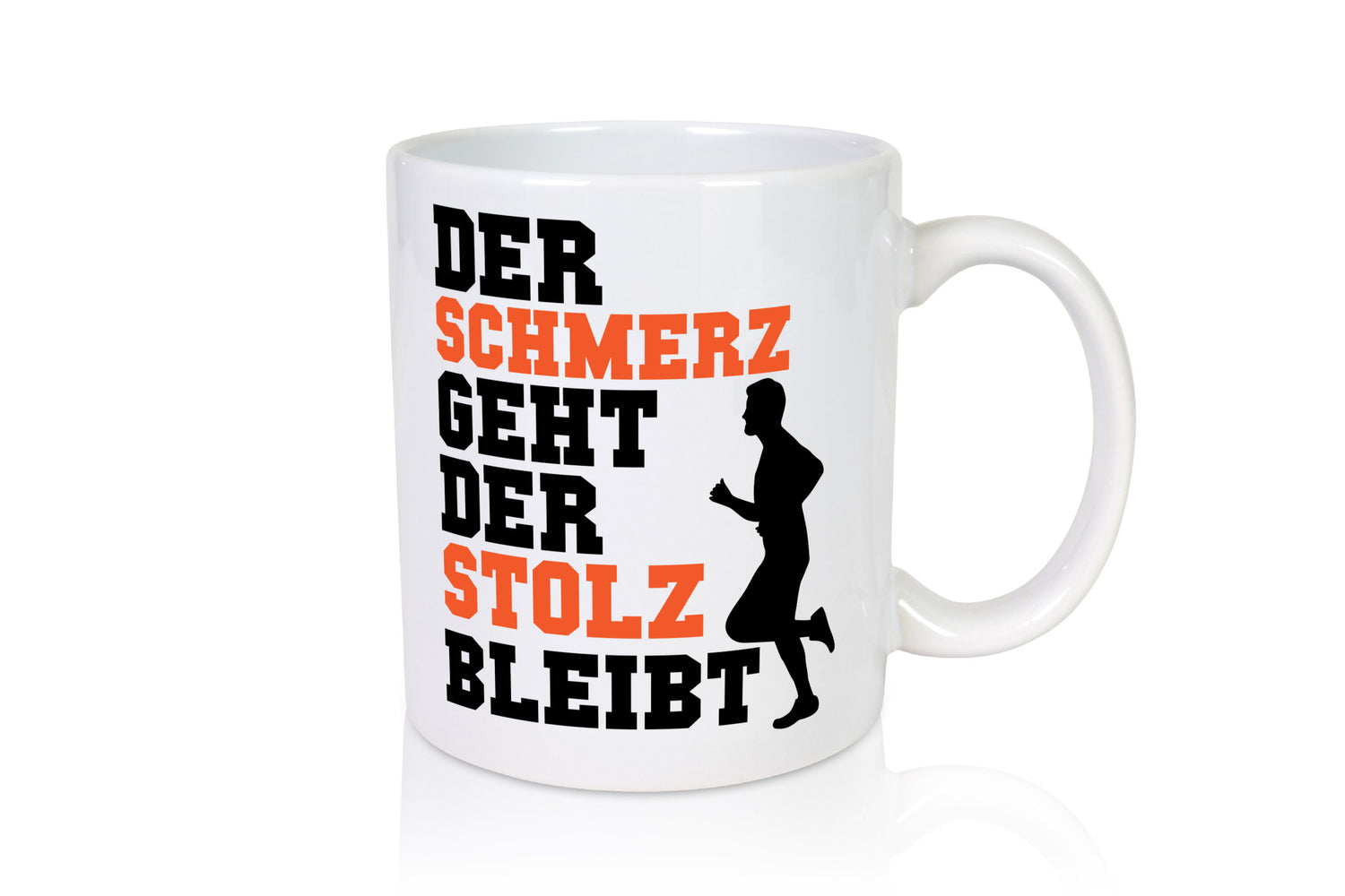 Schmerz geht, Stolz bleibt | Läufer Sport lustiger Spruch Geschenk Humor