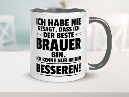 Der Beste Brauer | Bier Brauerei Humor Geschenkidee Tasse