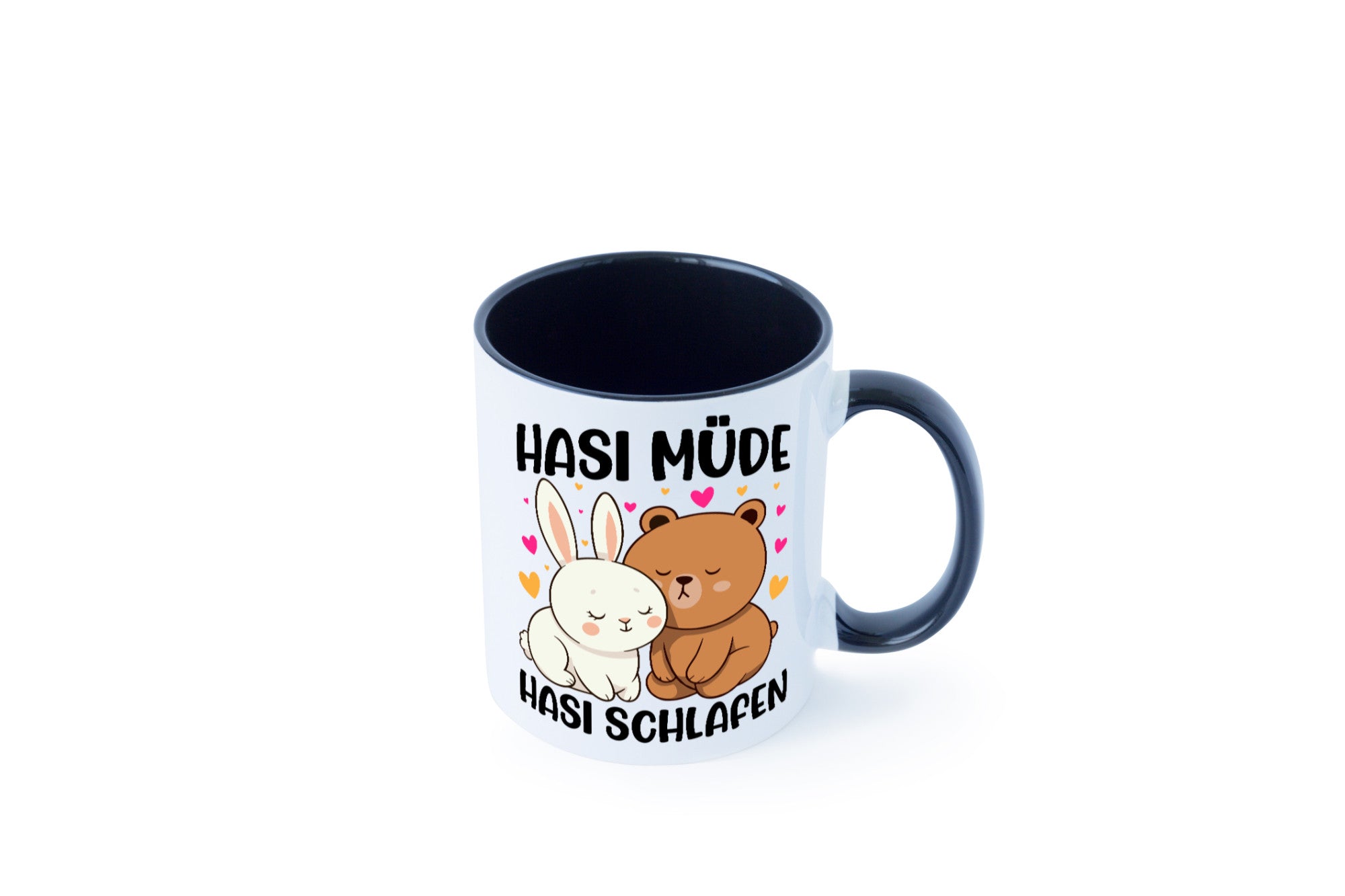 Hasi Müde | schlafen Kaninchen Häschen v2 lustiger Spruch Geschenk Humor