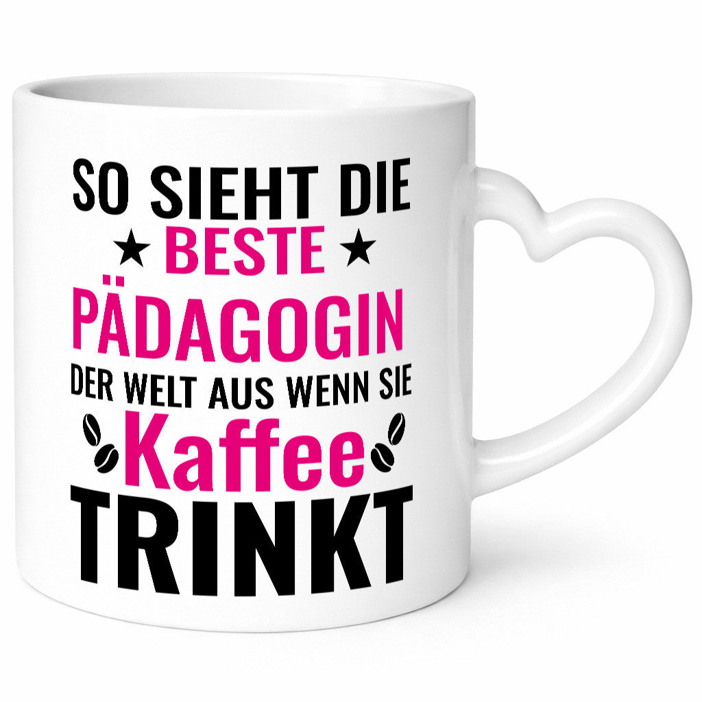 Kaffee trinkt: Pädagogin | Pädagogik Humor Geschenkidee Tasse