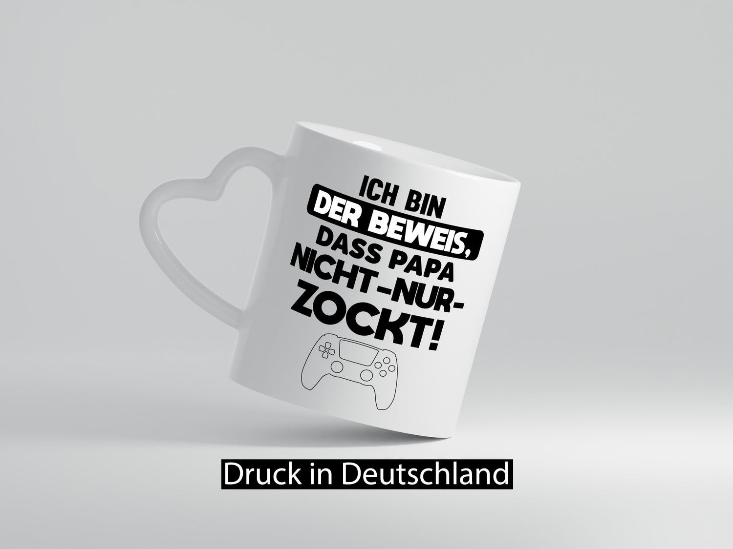 ich bin der Beweis dass papa nicht nur Zockt | Zocker Geschenk Humor