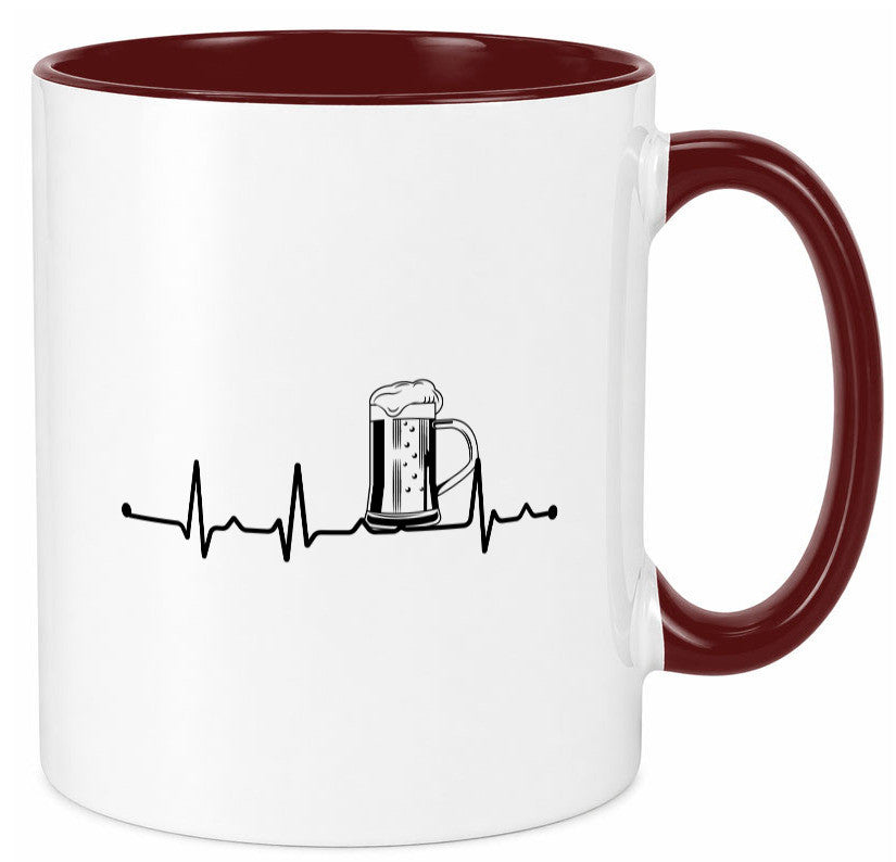 Bierkrug Motiv | Bier Biertrinker Pils Weizen lustiger Spruch Geschenk Humor Tasse