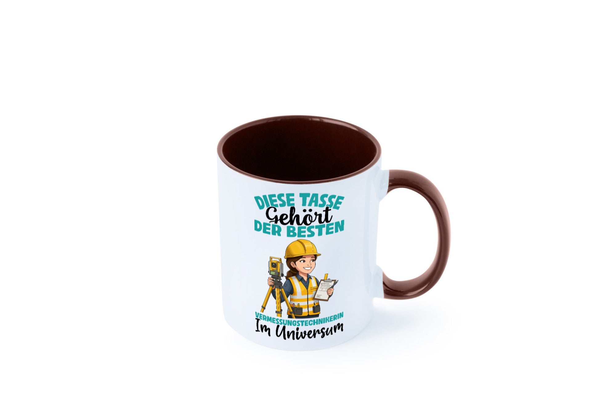 Im Universum: Vermessungstechnikerin | Techniker lustiger Spruch Geschenk Humor