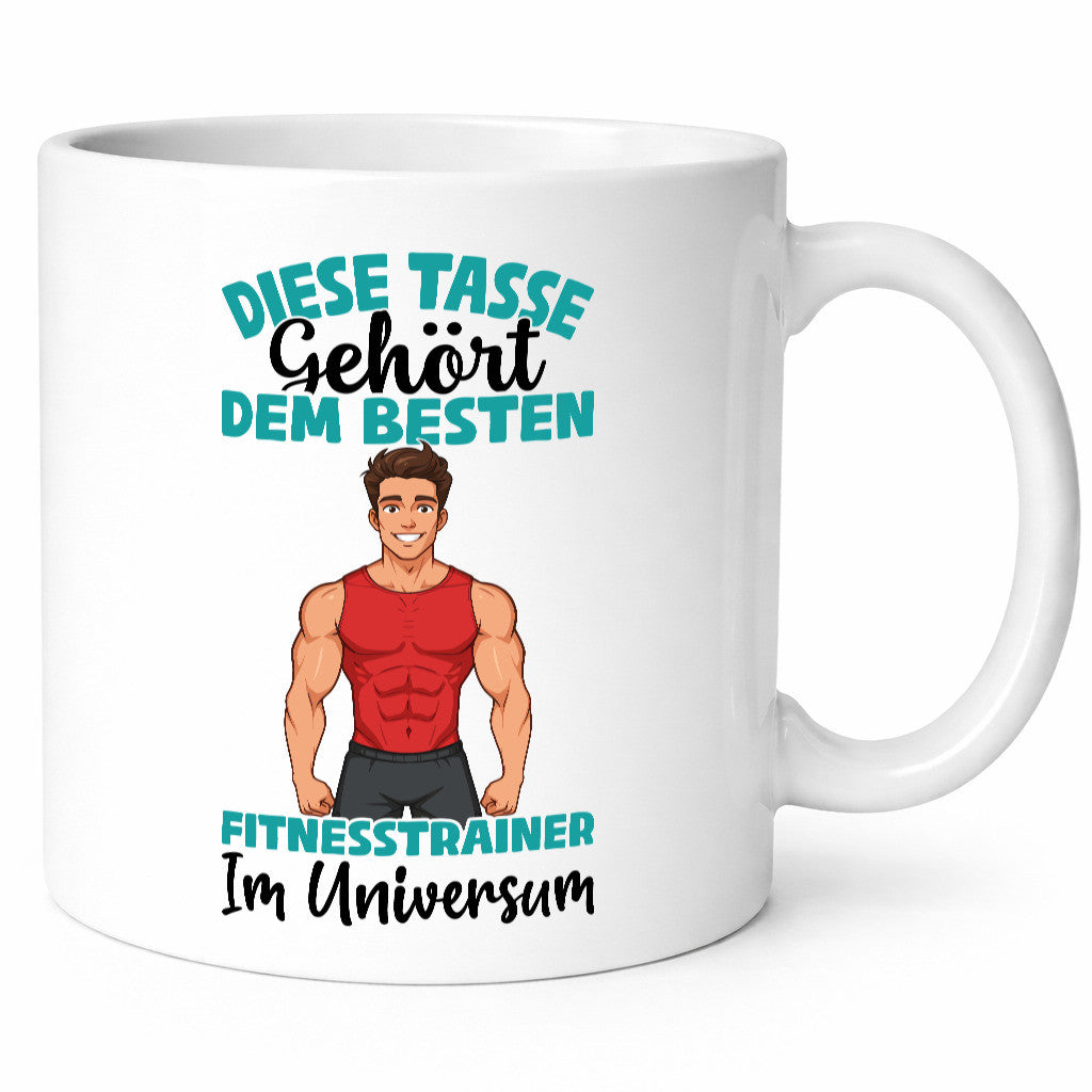 Im Universum: Fitnesstrainer | Personal Trainer lustiger Spruch Geschenk Humor