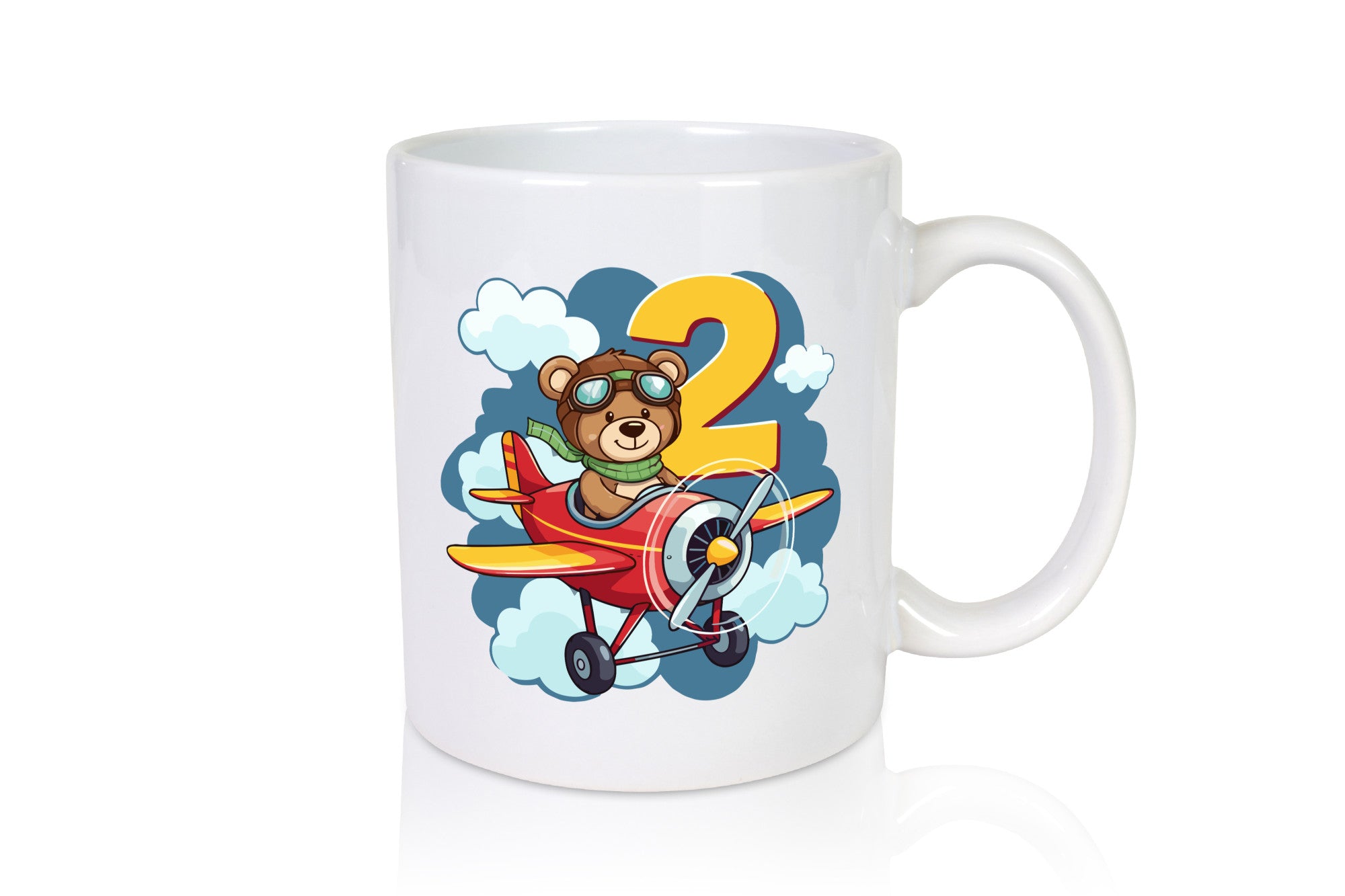 2. Geburtstag | 2 Jahre Kinder Pilot Flugzeug lustiger Spruch Geschenk