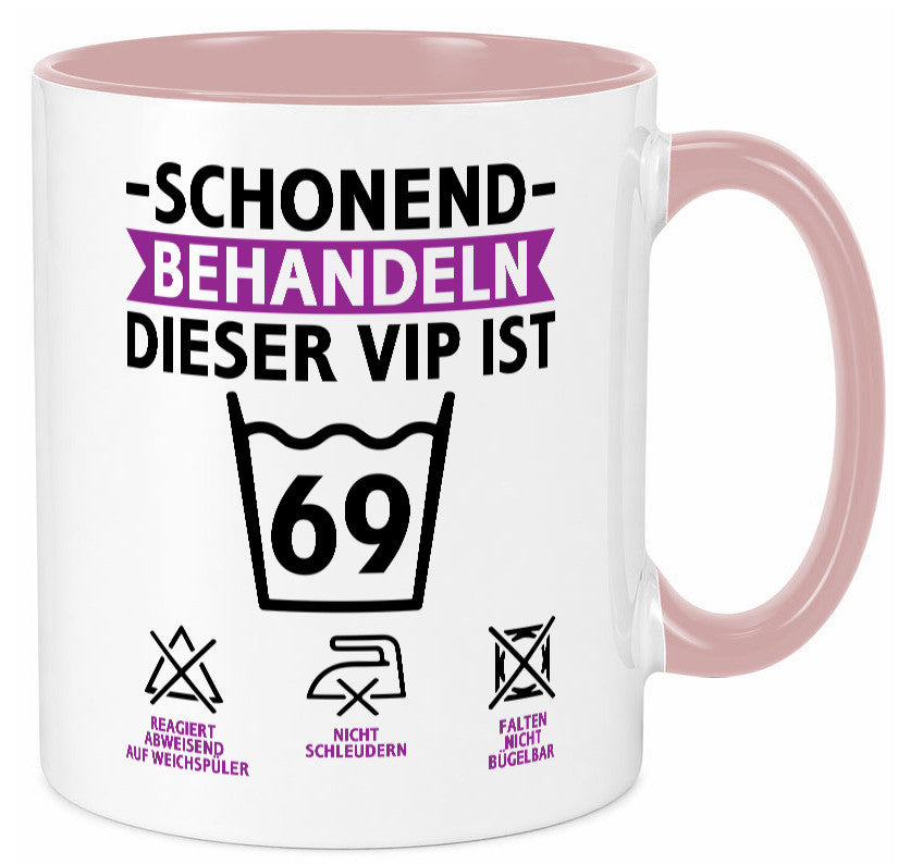 69 Geburtstag | schonend behandeln Jahre v2 Geschenk Geschenkidee lustiger