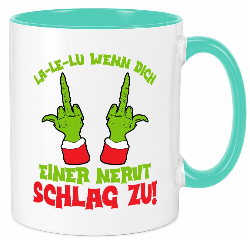 La Le Lu | Weihnachten Weihnachtsmuffel Lichter Humor Geschenkidee Tasse