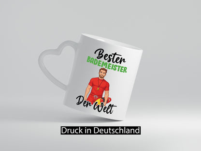 Beste Bademeister | Rettungsschwimmer lustig Humor Geschenkidee Geschenk Tasse